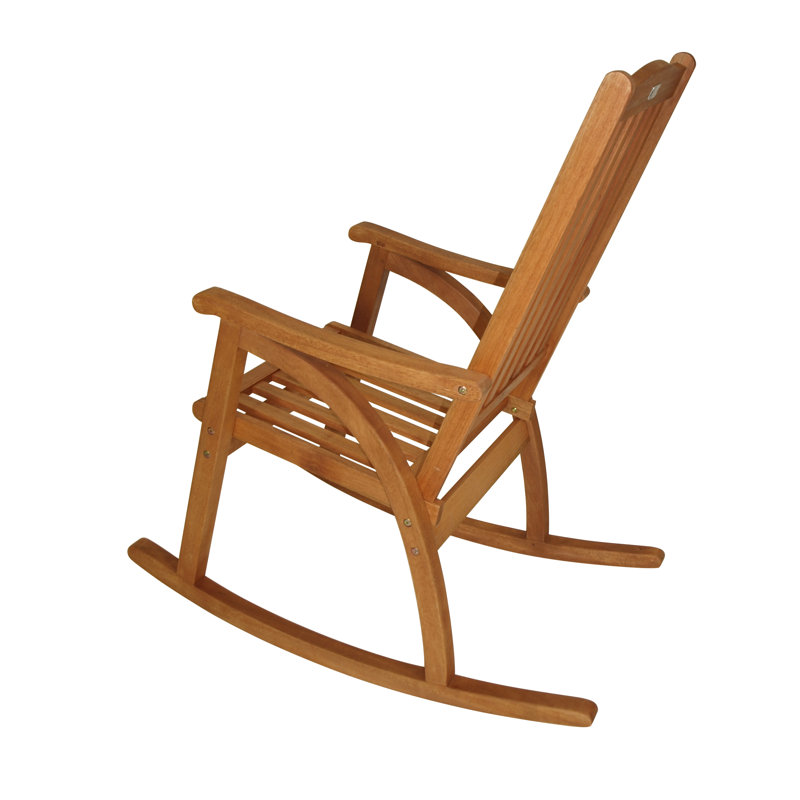 Cyprien Solid Wood Rocking Chair