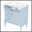 Meuble-lavabo autoportant de 30 pouces avec lavabo en céramique, tiroir rabattable et tablette réglable pour les salles de bain modernes-558584065