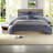Certified Twin Xl Polyester Bedding Sets, Modern Blue Grey For Home