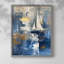 Série NAUTICAL CXCVI - Impression encadrée de qualité supérieure - Prêt à être accroché - Aucun clou requis-1879915504-1879915510