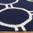 Rodgers Hand Woven Flat Weave Wool/Cotton Geometric Rug in Blue-662447963