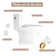 Lordear 1.28 Gallons GPF Elongated Chair Height Floor Mounted Kit (Seat Included)