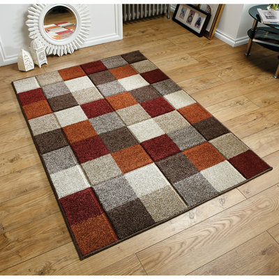 Melstone Geometric Area Rug
