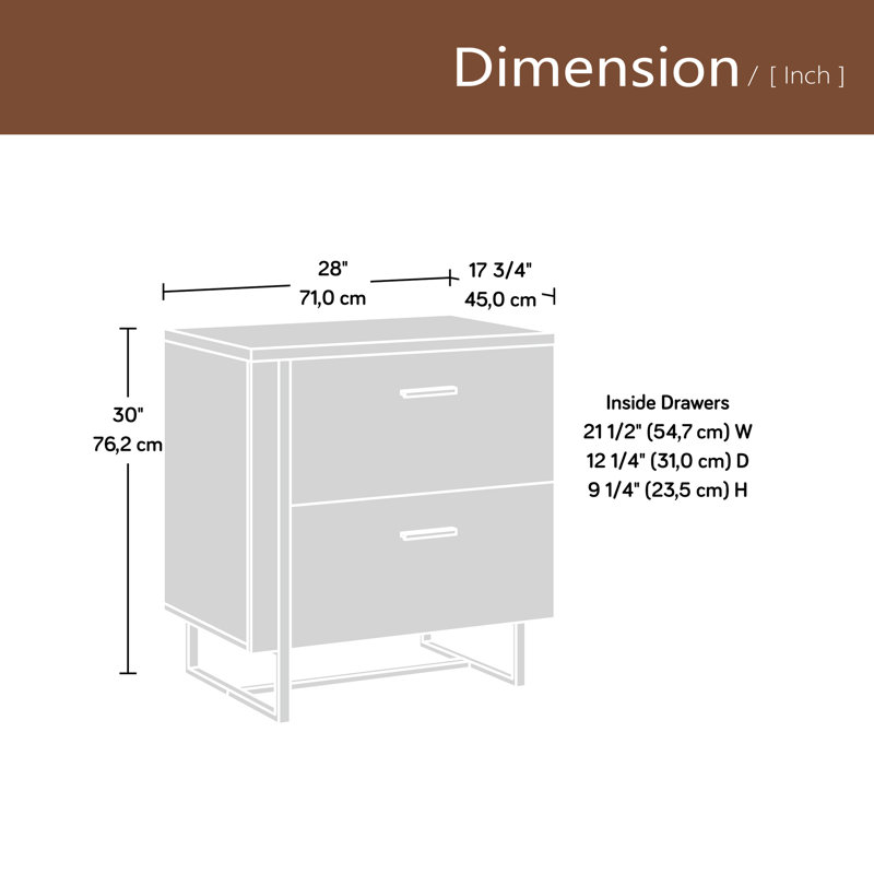 Lateral File, Cabinet, Black