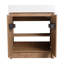 Meuble-lavabo simple 29,54 po avec plateau en résine Deshazior