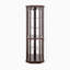 Vitrine d'angle vitrée d'angle pour vitrine de coin, vitrine d'angle pour le salon, armoire vitrée, collection Antique, vin et bar-119328675