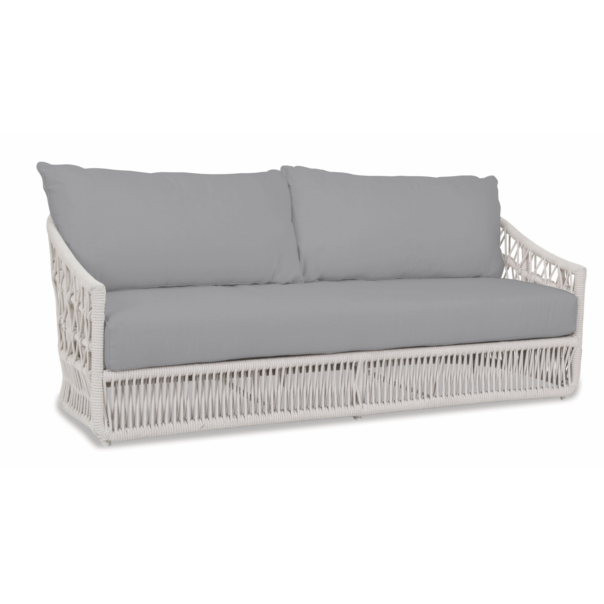 Lucan 78'' Wide Outdoor with SunbCushions, Canvas Granite Sunbrella® Canvas