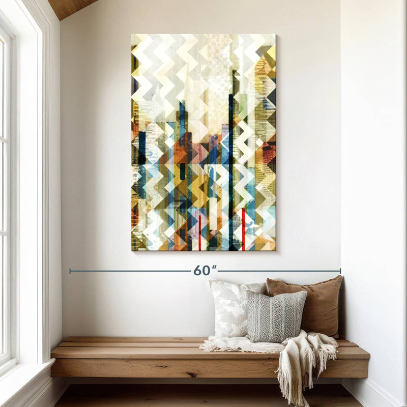 Avery Urban Chevron I, 48" H x 32" W