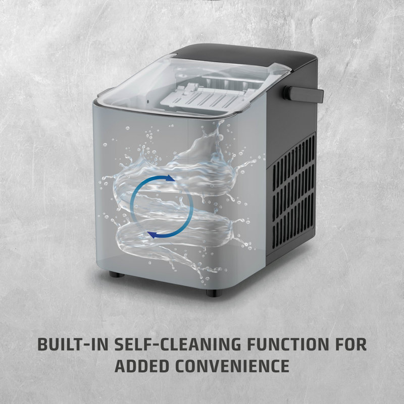 Caso Design 12 Lb. Daily Production Freestanding Ice Maker