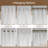 100% Pure Linen Back Tab Light Filtering Single Curtain Panel-940552252-940552255