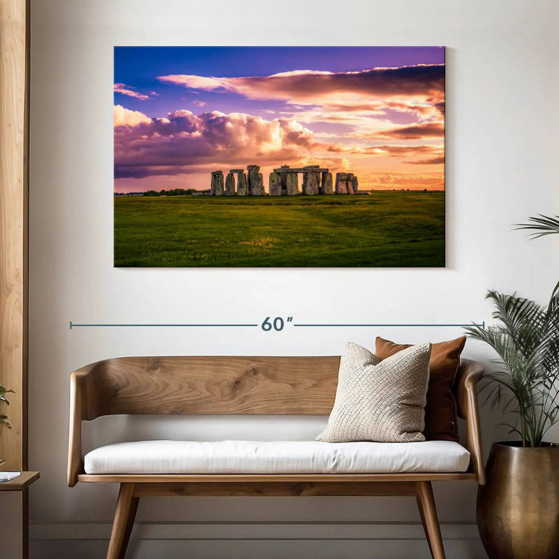 Lilie Stonehenge At Sunset