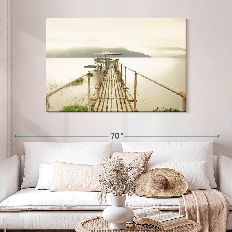 Aletra Lake Yojoa Dock, 32" H x 48" W
