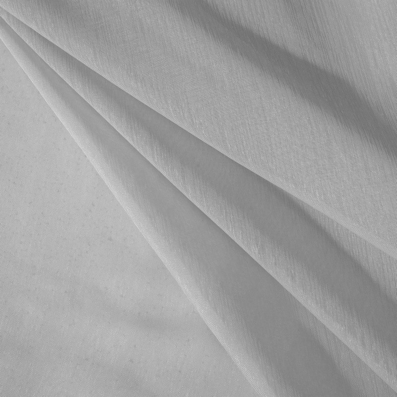 Rideau transparent synthétique, Argent