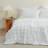 Seersucker Cooling Comforter - Reversible Summer Quilt for Hot Sleepers, Reduces Skin Temp 2-5 Degrees, Pet-Friendly, Machine Wash Tumble Dry Low-109833619-109833620