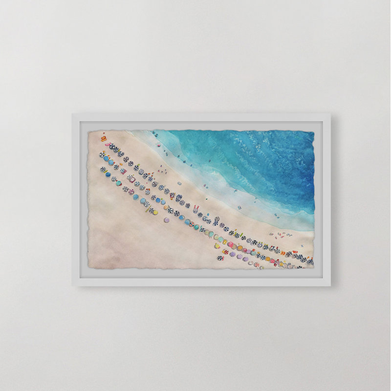 Single Picture Frame Painting, 38cm H x 45cm W