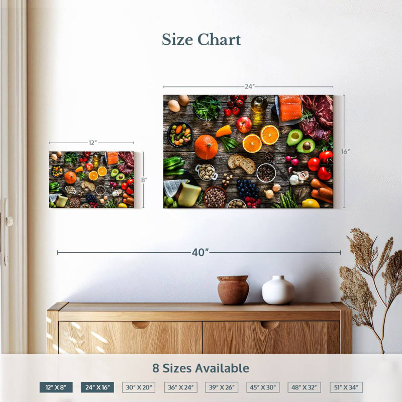 Yarlin Healthy Selections, 16" H x 24" W