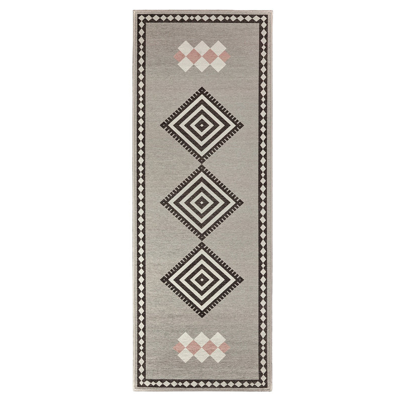 Tapis Kilim Kiki, Tapis de couloir 2 pi 6 po x 7 pi