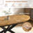 63.1"-78.8" Extendable Round Dining Table Set, 7-Piece Oval Kitchen Table with 6 Upholstered Dining Chairs -1377393086