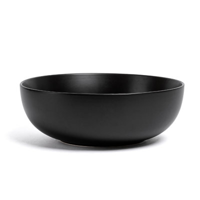 Over&Back Coupe Semi Hand-Finished Stoneware Low Serving Bowl