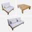 Timothea 5-Seater Premium Wooden Garden Sofa Set
