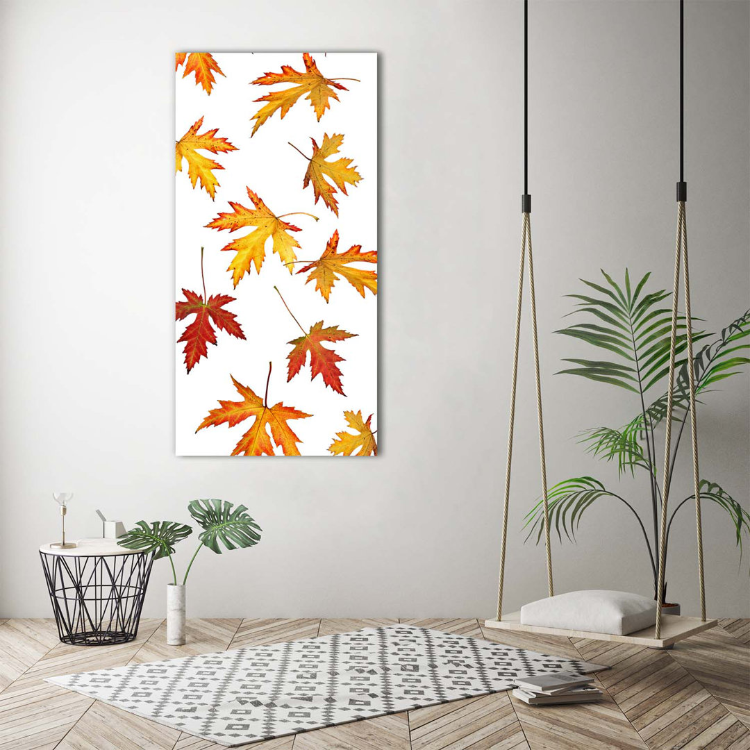 Herbstblätter - Kunstdrucke auf Leinwand - Wrapped Canvas