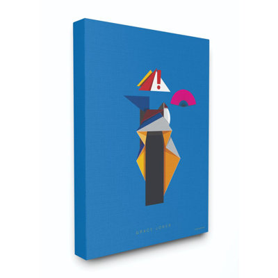 « grace jones, personnages célèbres personnages style style », impression sur toile