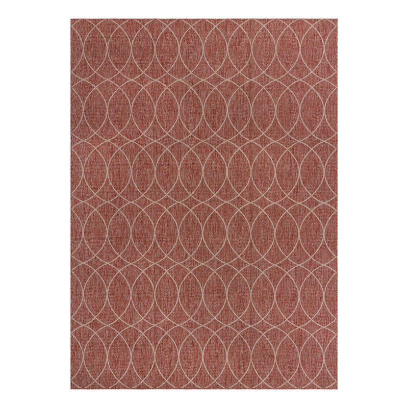 Tapis rouille rouille_unique, Rectangle de 10 pi x 14 pi