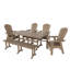 Laguna 6 - Person Patio Dining Set with Rectangular Table-84076371