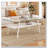 Rectangle Coffee Table, Tempered Glass Tabletop with Legs-1039294738-1039294743