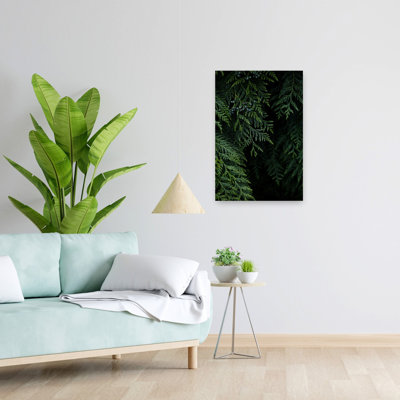 Art contemporain contemporain abstrait arbre de Noël palmier succulent
