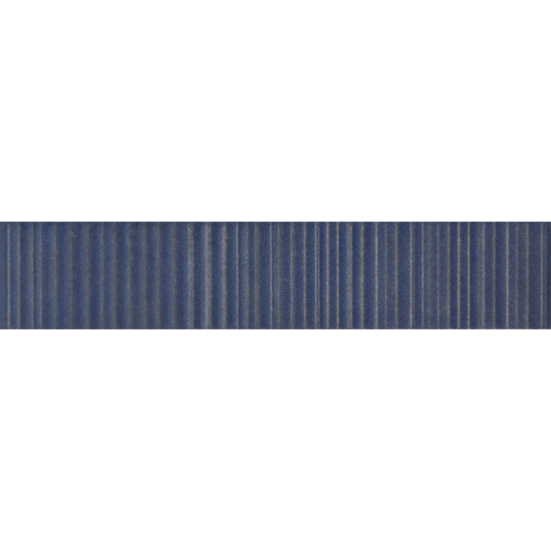 Vivid 2X9 Porcelain Textured Subway Wall Tile, Blue