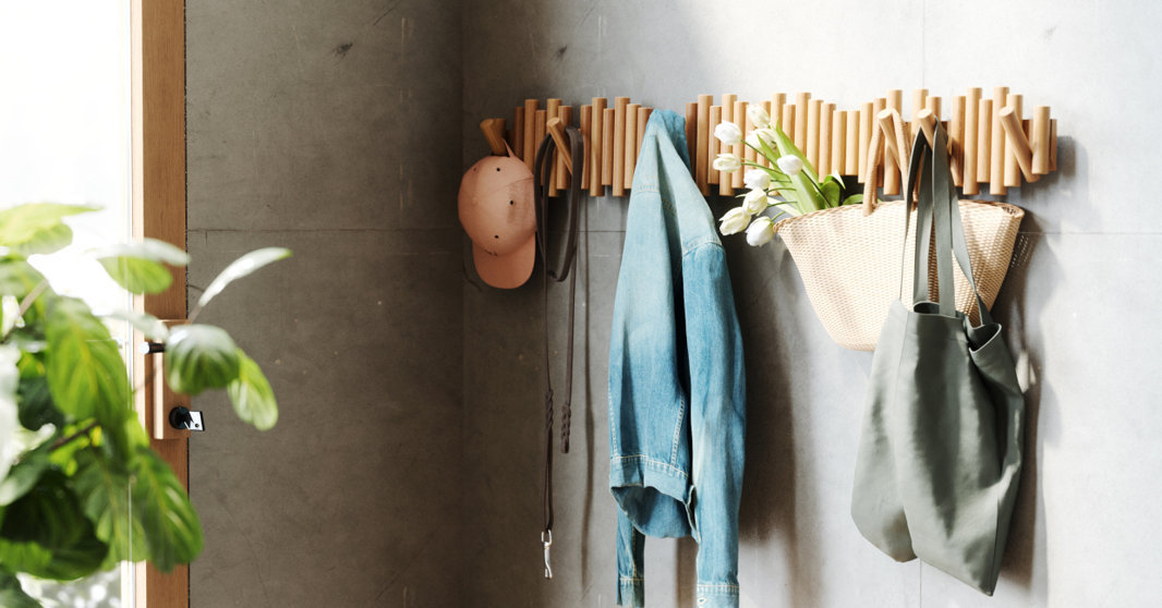 Crochets muraux Picket par Umbra