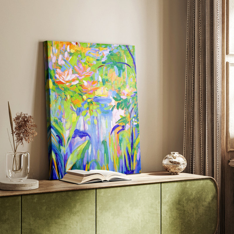 FLORAL Series DCXV III - Gallery Cavas sur mesure, H 18 po x l 12 po