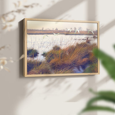 Marshland Hues I - Reproduction encadrée - Restickable