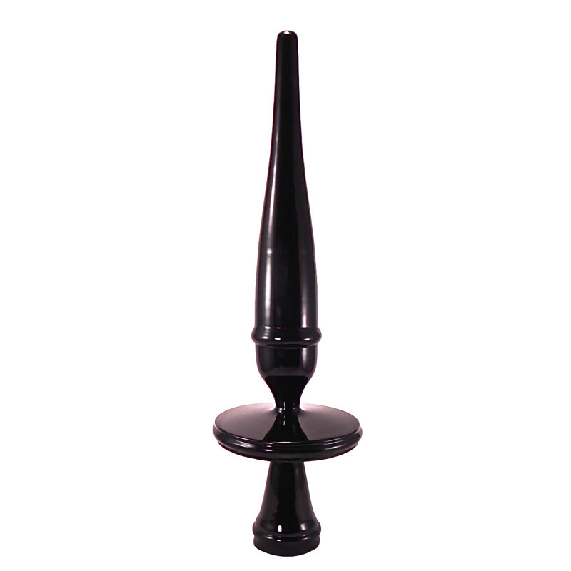 Fleuron de toit Gard Provence, Noir lustré, H 48 po x l 15,5 po x P 15,5 po