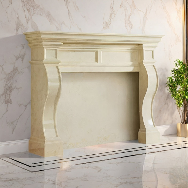 Armoire décorative simple American foyer, Beige