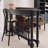 French-style vintage distressed carved countertop
