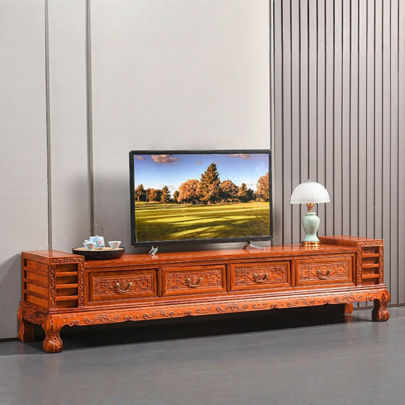 Creative Solid Wood TV Stand