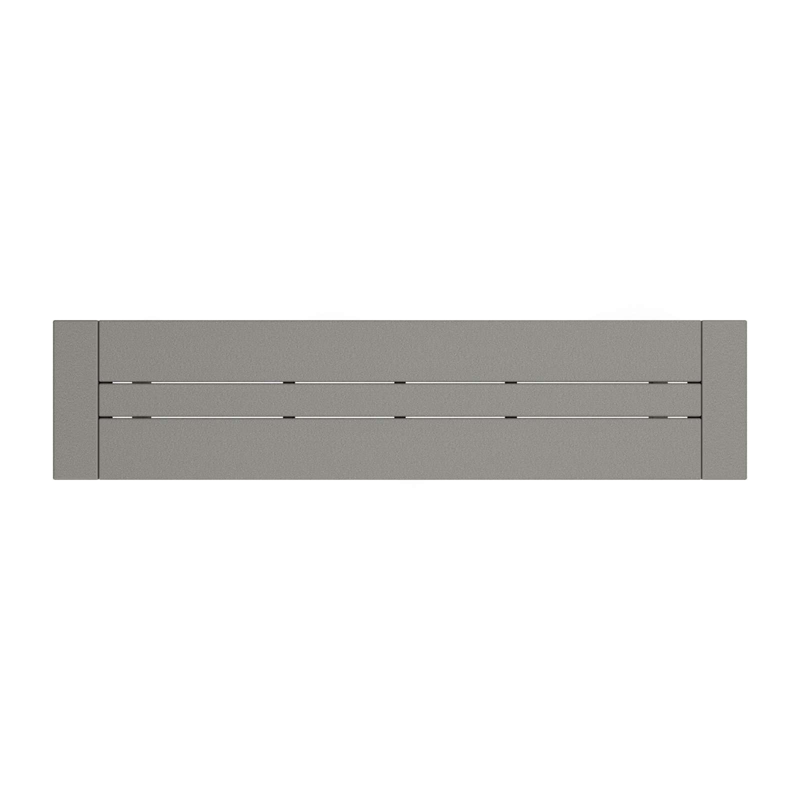 POLYWOOD® Modern Adirondack Patio Rocking Chair, Slate Gray