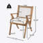 Ensemble de 2 chaises de patio avec coussin