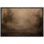 "Foggy Brown", paysage minimaliste avec des arbres doux, reproduction d'art sur toile encadrée-3658518-3658519