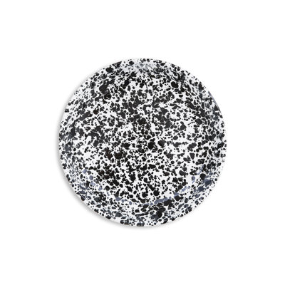 Splatter Pasta Plates, Grey