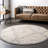 Aubrie Geometric Off-White/Gray Area Rug-246984004
