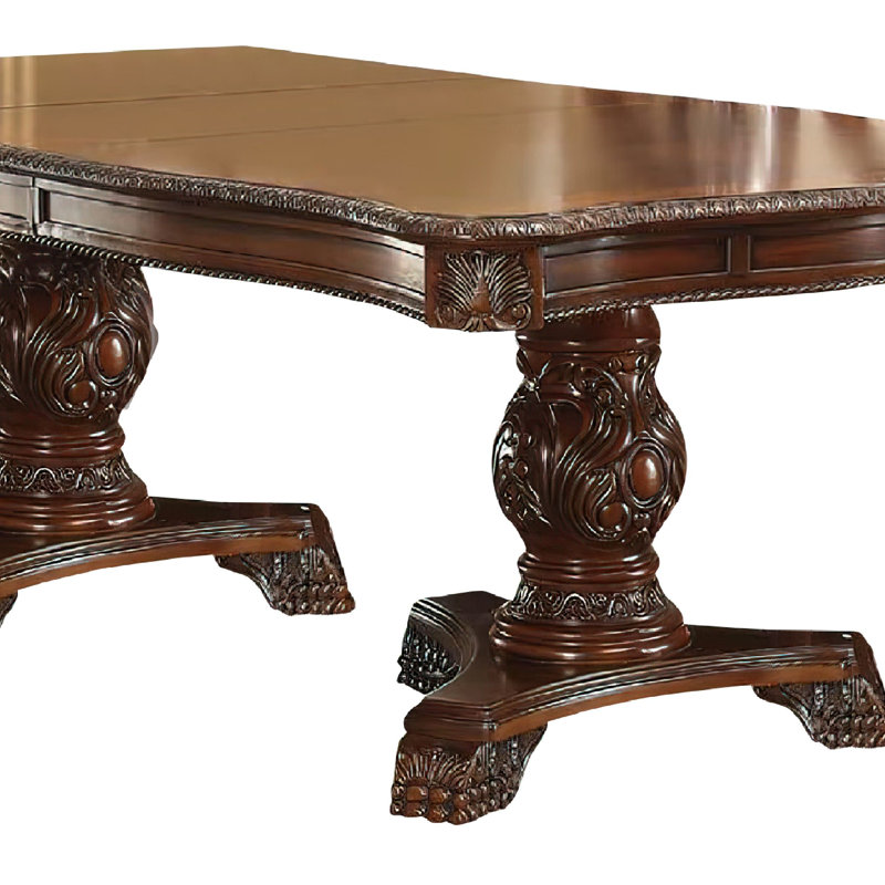 Adlen Extendable Dining Table, Brown