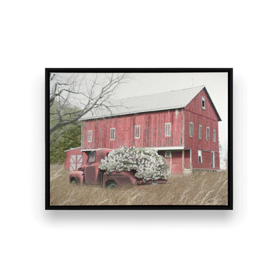 «Old Red at the Barn» par Lori Deiter, reproduction d'art