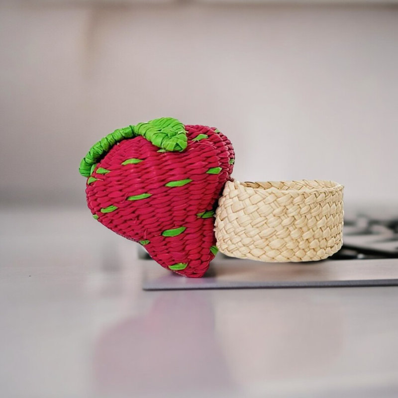 Strawberry Napkin Ring, 4