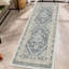 Tapis lavable antidérapant Medallion (bleu)-1410429560