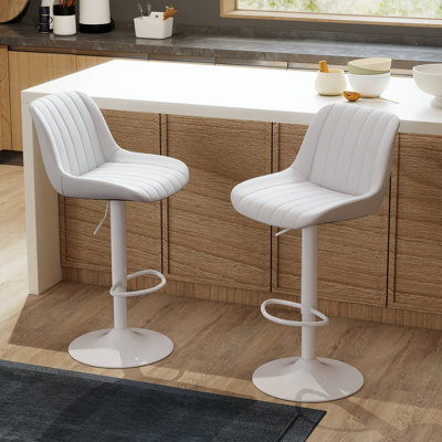 Tabouret de bar pivotant à hauteur réglable Moniq