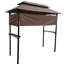 Pavillon de jardin 8 pi x 4 pi avec auvent ignifuge