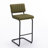 Estes Upholstered Stool with Metal Frame-1609516362-1609516367